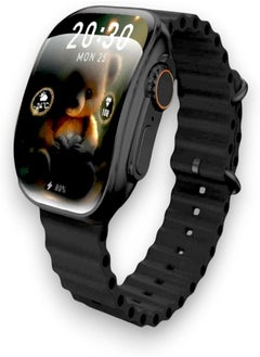 Generic Smartwatch X10 ultra 3 with 2.20 inch curve display, Wear.fit Pro App, NFC, Voice Assistant, ChatGPT, Black