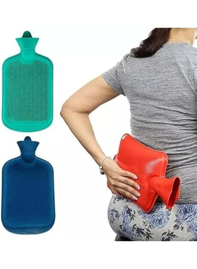 Large Silicone Water Bag 2.5L Lightweight Reusable Hot and Cold Water Bag Durable Flexible Design - Image 1