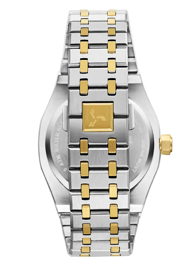 TORNADO Men's Stainless Steel Multi Function Watch T23104-TBTG - 41x51 mm