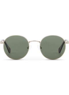 DESPADA Ds 2341 C1 50 Unisex Round Gray Metal Sunglasses  - Image 2