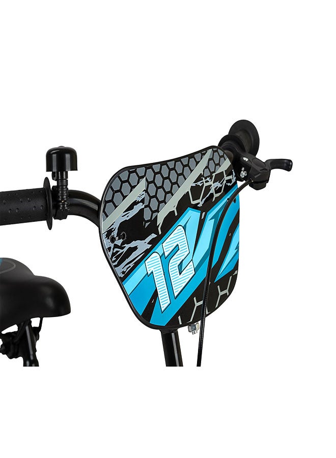 Spartan Thunder Kids Bike | 12 Inch Wheel Size With Training Wheels | Single Speed | Gray Gloss Color  - Image 3