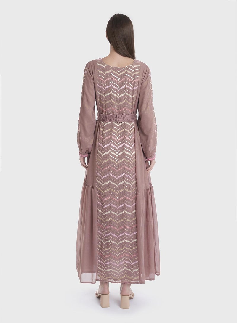 KASHKHA Solid Jalabiya - Image 2