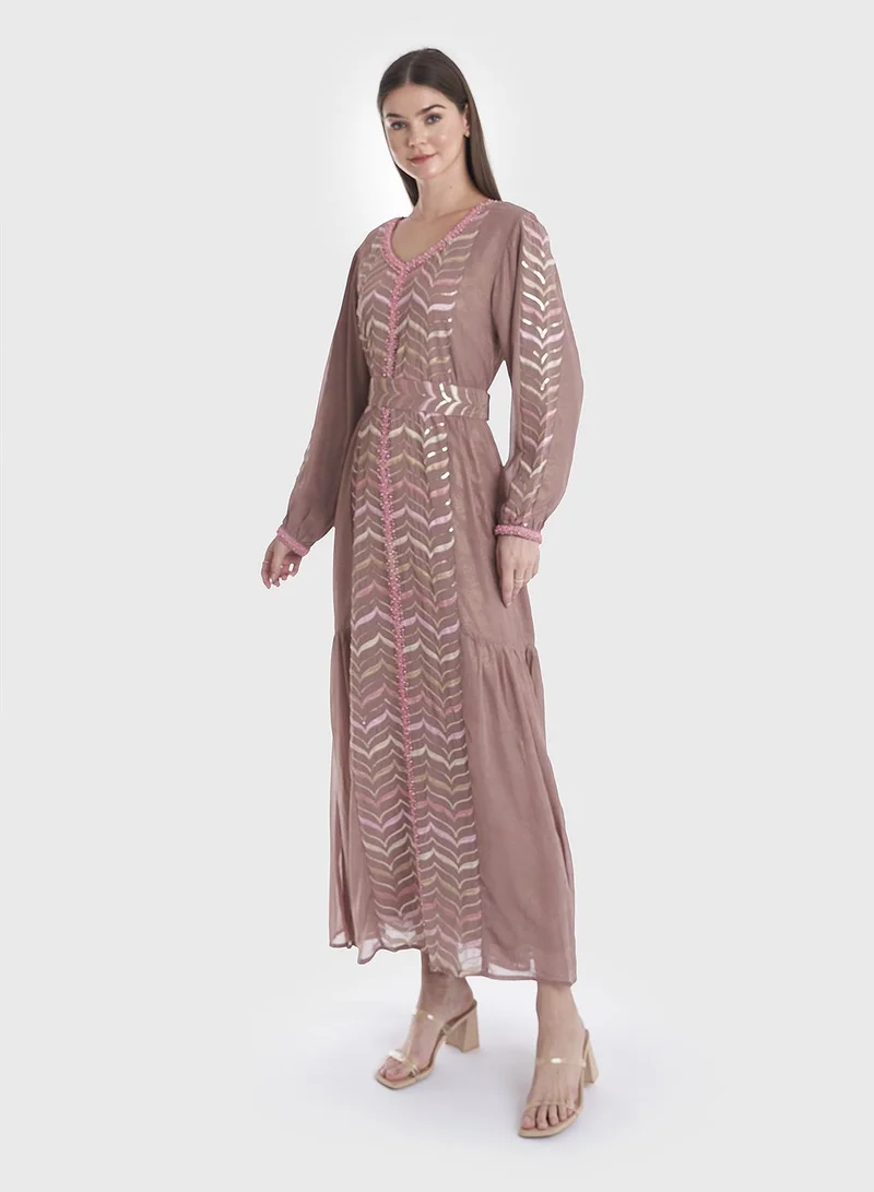 KASHKHA Solid Jalabiya