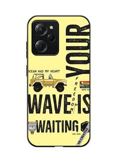 Protective Case Cover For Xioami Pcoo X5 Pro Your Wave Is Waiting Design Multicolour