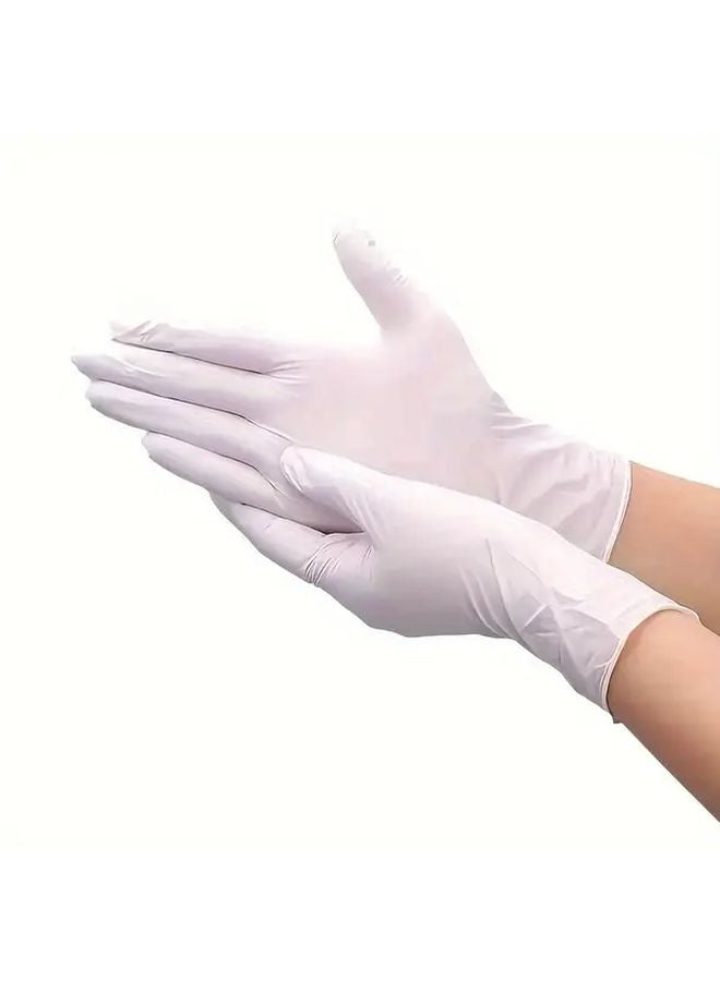 70 Pcs Large Disposable Nitrile Gloves Latex Free Powder Free Durable Kitchen Cleaning - Image 3