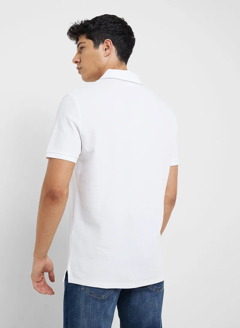 CALVIN KLEIN Cotton Piqué Polo Shirt