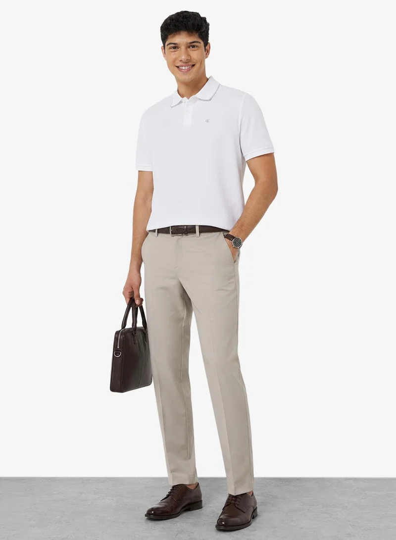 Calvin Klein  Classic Fit Tipped Collar Polo Shirt for Men | Best Price UAE