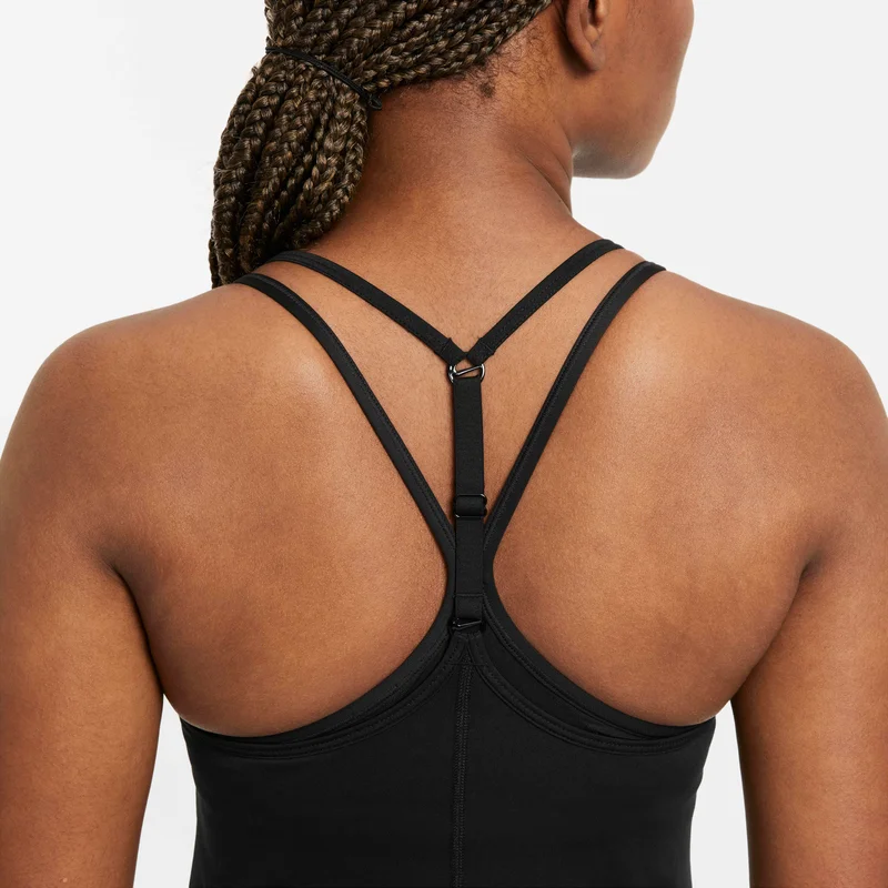 Nike Black Women's Dri-FIT One Elastika Tank Top for Women | Best Price UAE