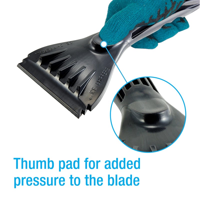 Subzero 2-16211 9" Ice Ripper Ergonomic Ice Scraper for Car, SUV, Truck, Jeep, 2-Pack - Image 4