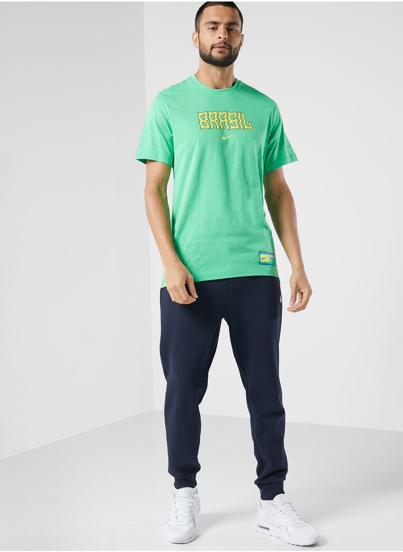 Nike - Brazil Swoosh Worldcup22 T-Shirt - Image 1