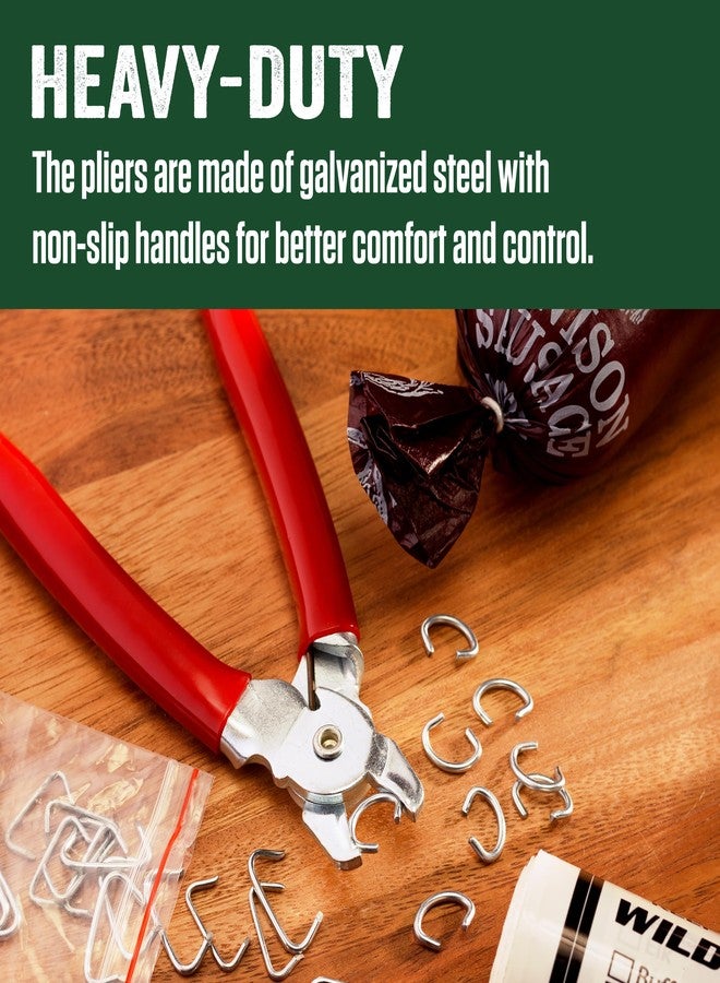 LEM Products Hog Ring Pliers, Galvanized Steel, Red - Image 3