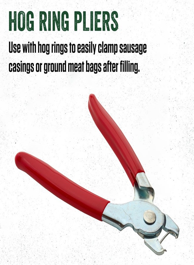 LEM Products Hog Ring Pliers, Galvanized Steel, Red - Image 2