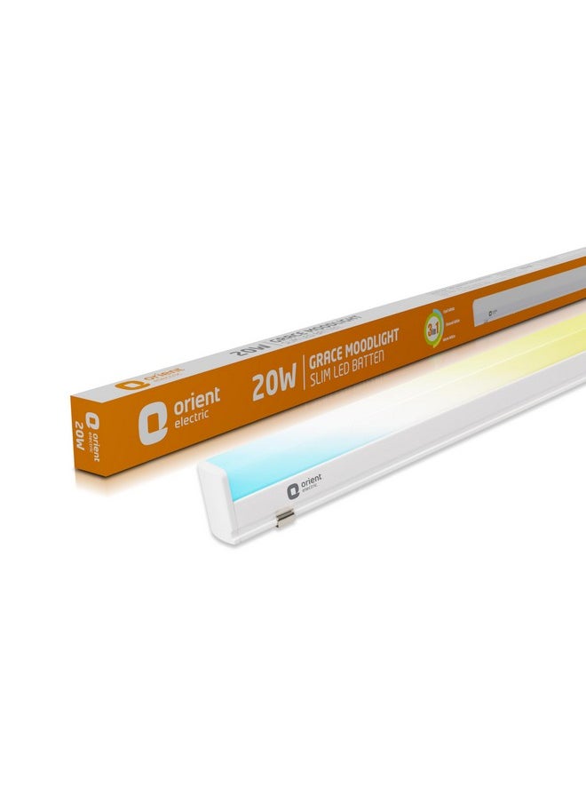 Orient Electric 20W Mood light LED batten| 2000 lumen light output| Three color temperatures| Surge protection up to 4kV| | Made in India| Pack of 1 - pzsku/ZC4C91AD4D0A69EEC818DZ/45/_/1740982852/ce57aefc-bc33-4282-985f-52270e5b74b6