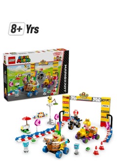 LEGO LEGO Super Mario: Mario Kart Baby Peach & Grand Prix Set 72036 Building Set (823 Pieces)  - Image 1