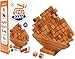 BSIRI Wooden Balance Stacking Tower Game for Adults Seniors Stacker Blocks Table Games for Party Night Fun Balancing Stack Toys for Gifts - Image 2
