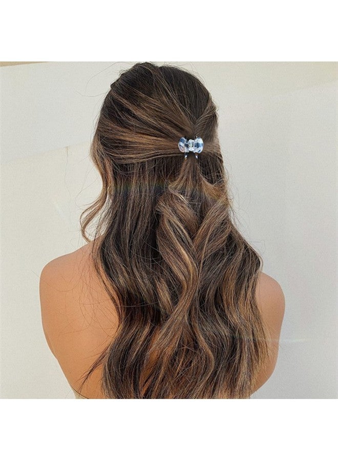 Carede Mini 1.2 Inch Plastic Noslip Grip Jaw Hair Clipfloral Printed Small Acrylic Hair Claw Clips For Girls And Womenpack Of 12 - Image 5