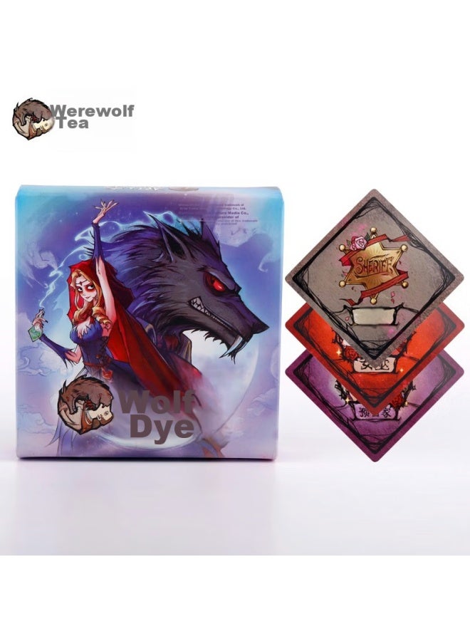 Werewolf Wolf's Bane Card Collection Edition In Metal Box New Characters For Werewolf, Please Close Your Eyes When It's Dark, Board Game Card Set - Image 1