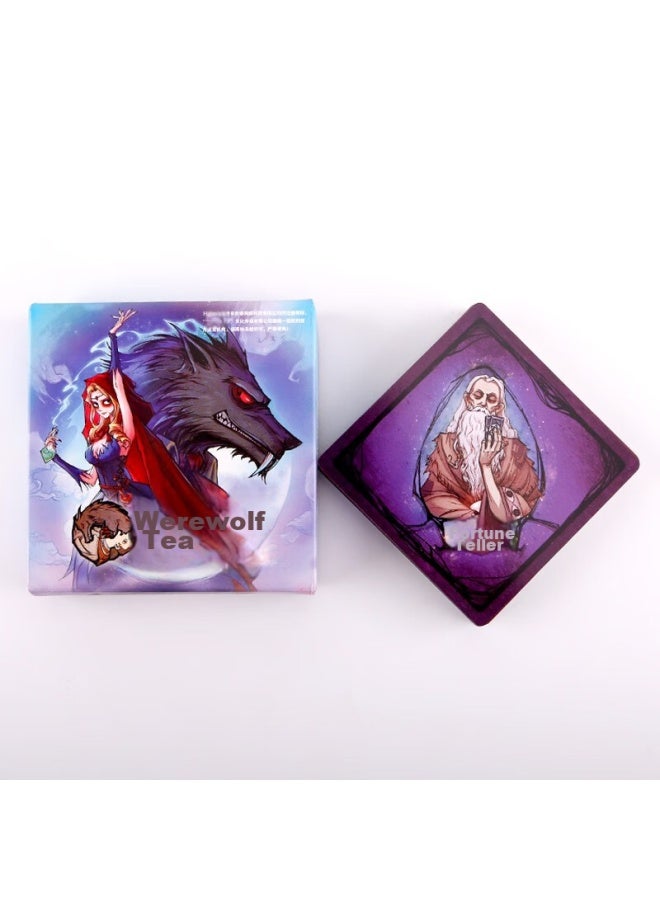 Werewolf Wolf's Bane Card Collection Edition In Metal Box New Characters For Werewolf, Please Close Your Eyes When It's Dark, Board Game Card Set - Image 5