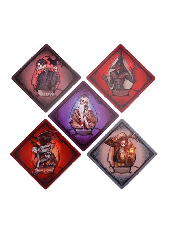 Werewolf Wolf's Bane Card Collection Edition In Metal Box New Characters For Werewolf, Please Close Your Eyes When It's Dark, Board Game Card Set - Image 2