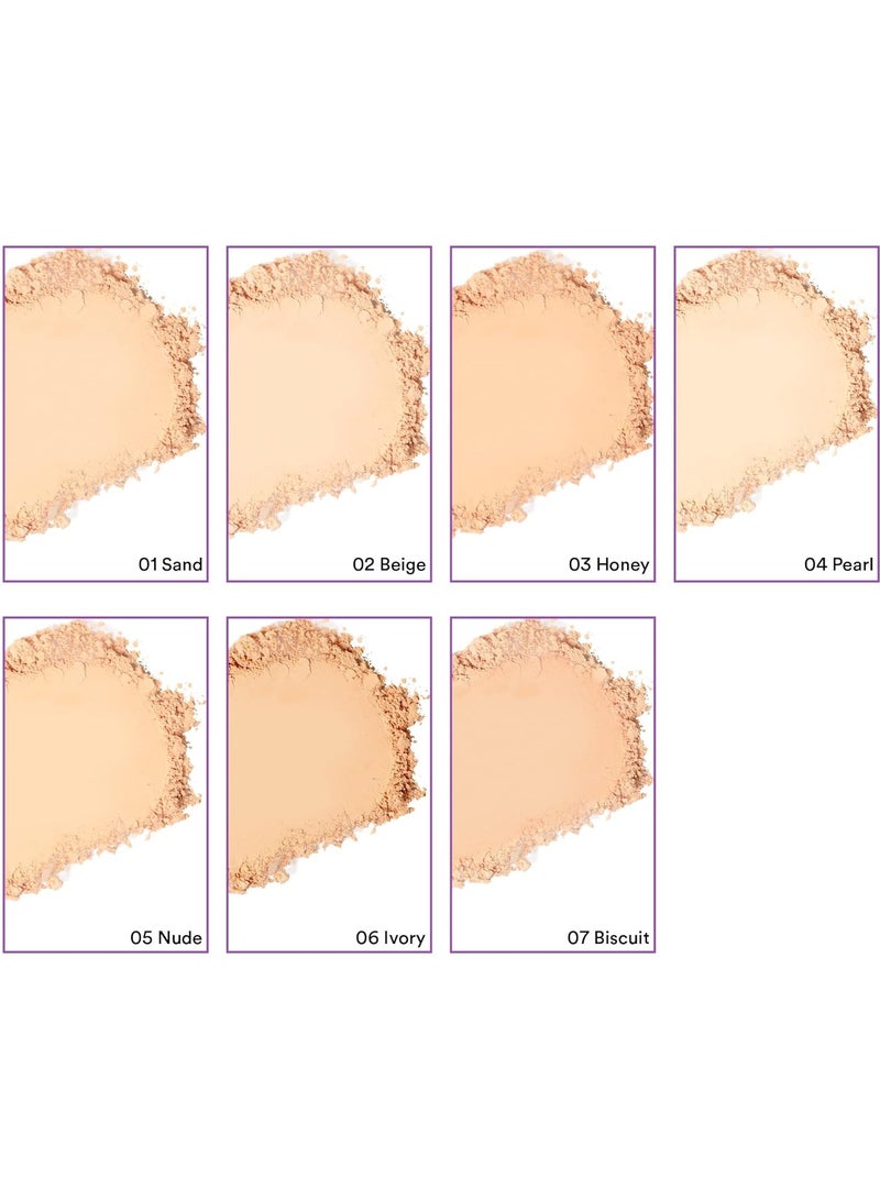 SUGAR POP Cream Compact | 01 Sand | Vitamin-E Enriched | UV Protection, Pore Minimizing | 9g - Image 3