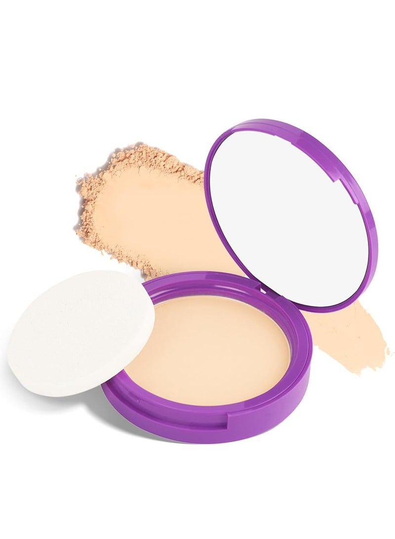 SUGAR POP Cream Compact | 01 Sand | Vitamin-E Enriched | UV Protection, Pore Minimizing | 9g - Image 1