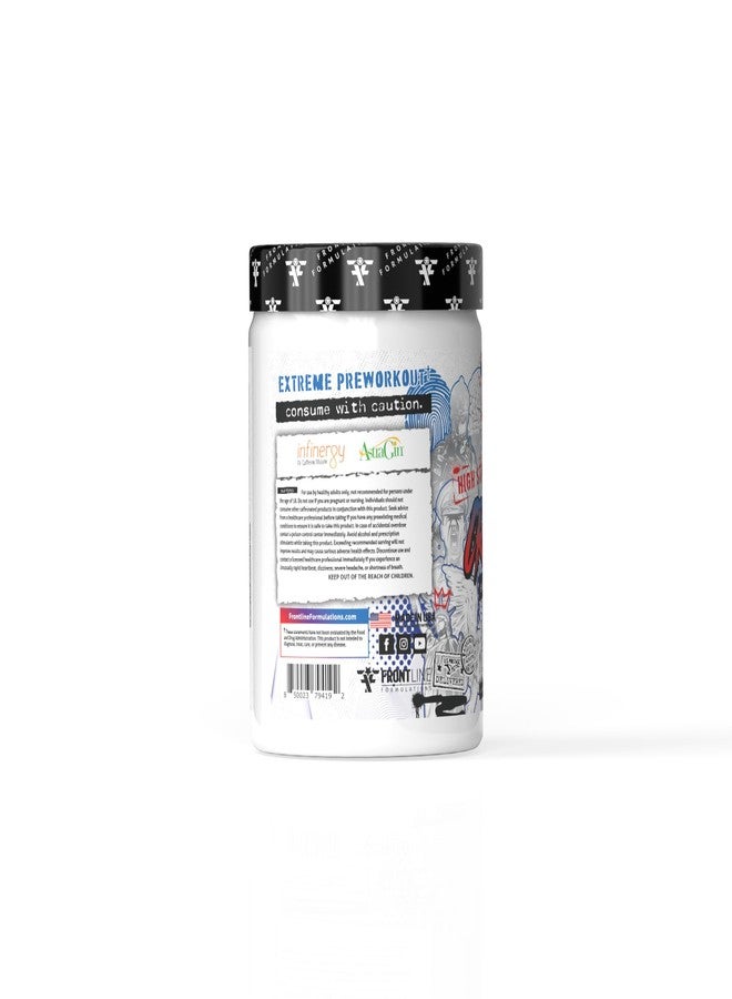 FRONTLINE FORMULATIONS Crucible Pre-Workout Powder, Explosive Workouts, Laser Focus, High Stim, Amazing Flavor, Veteran Owned and Operated (25 Servings, Blue Cherry Slushie) - Image 2