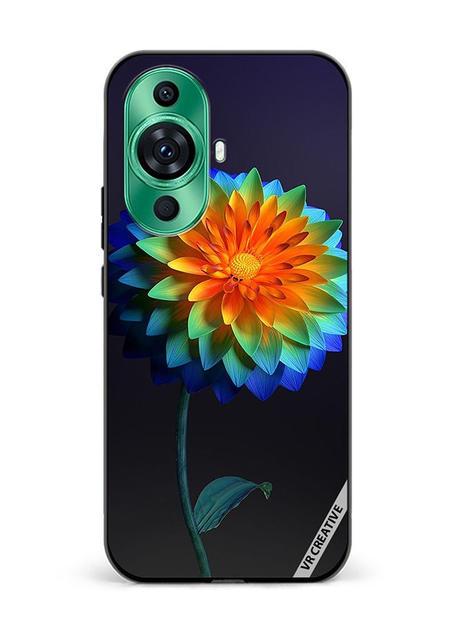 VR CREATIVE Protective Case Cover For Huawei nova 11 Pro Flower Design Multicolour - Image 1