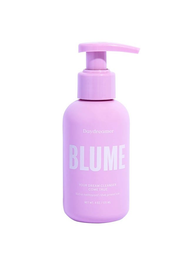 Blume Daydreamer Hydrating and Nourishing Face Wash, Organic Paraben-free Moisterizer with lavender and geranium, 4oz - Image 1