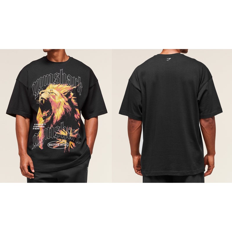 Gymshark Sparta Warrior Fitness T-Shirt - Breathable, Sweat-Wicking, Loose Fit for Men and Women