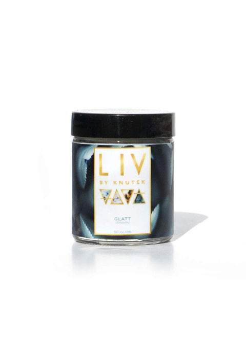 LIV by kNutek Microdermabrasion Cream with MSM and Oxygen Plasma  Glatt  4 ounces