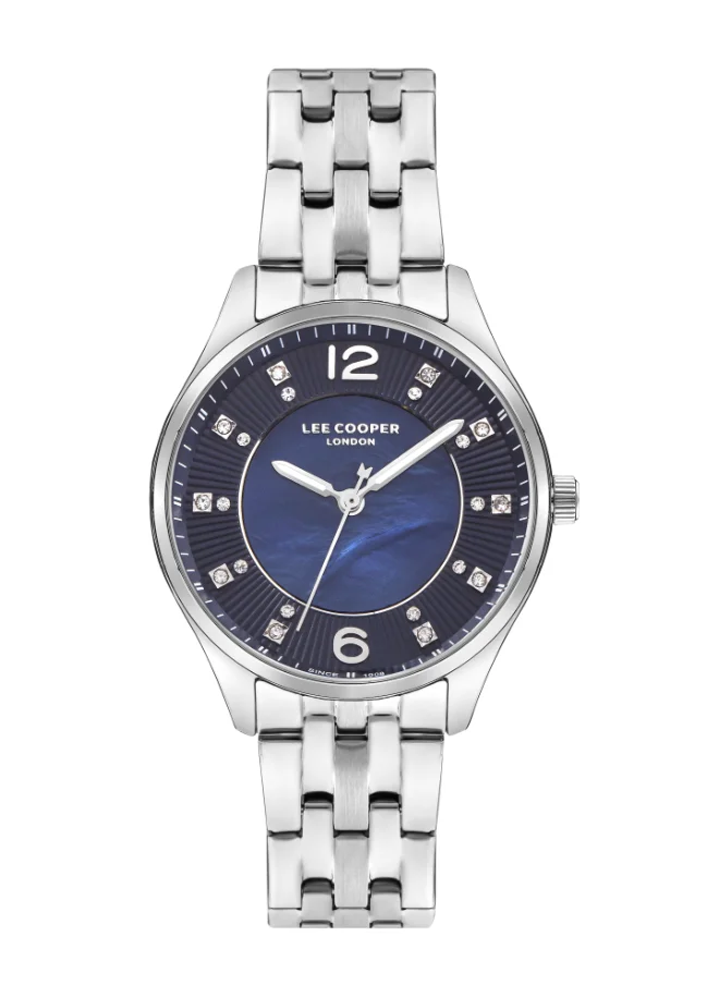 لي كوبر LEE COOPER Women's Analog Blue Dial Watch - LC07832.390