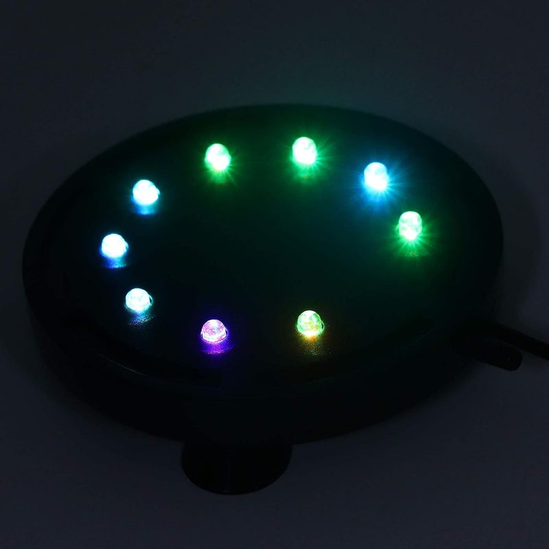 ZJchao Aquarium Fish Bubbler Oxygen Diffuser with Enchanting Underwater Lighting - Image 3