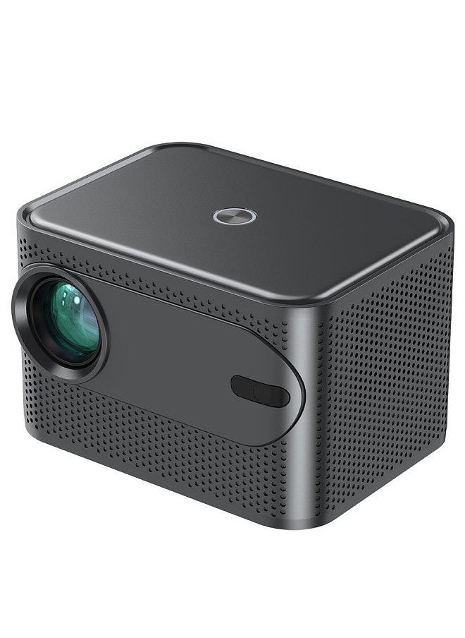 Generic - 4500 Lumens Smart Projector 230-Inch LCD Multimedia Movie Projector 2.4G+5G WiFi Built-in Speaker Low Noise Portable Home Theater Compatible with Smartphone TV Stick Laptop - Image 1