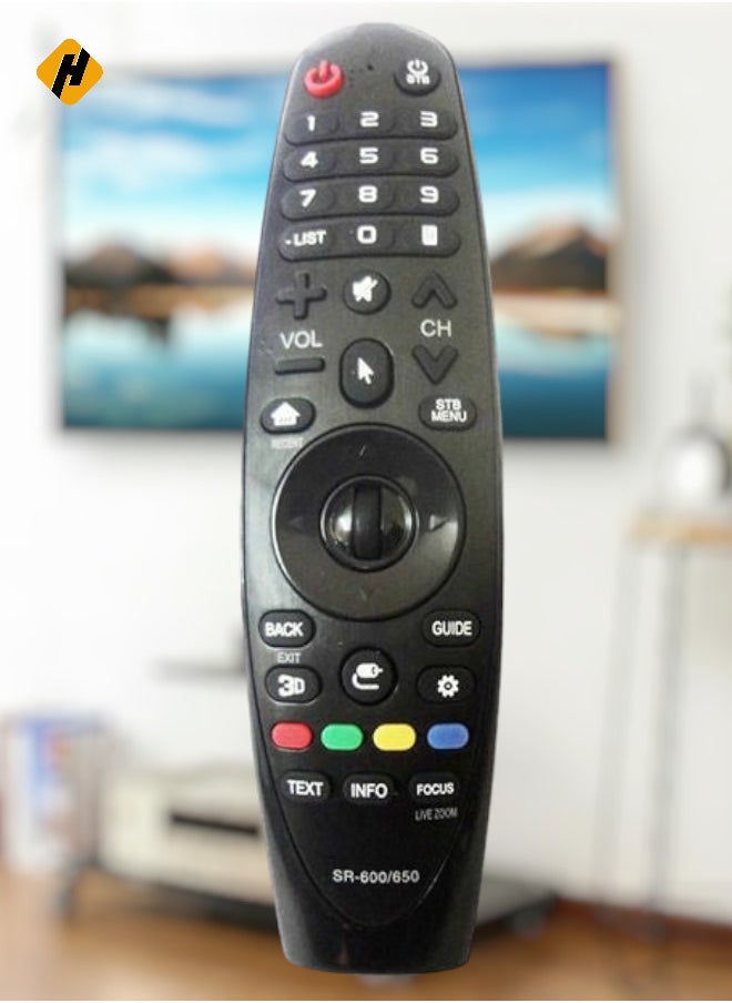 HuHa Remote Control For LG Magic Mouse SR600-650 Screen Black 