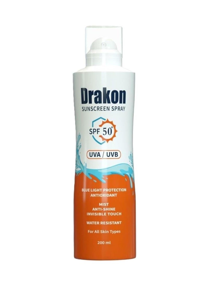رذاذ واقي من الشمس SPF+50