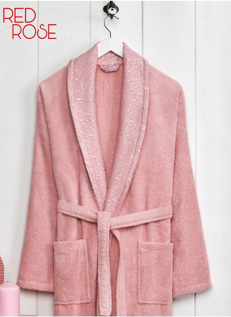 Red Rose - Modern Turkish 1-Piece Bathrobe: A luxurious experience in comfort and elegance - Image 1