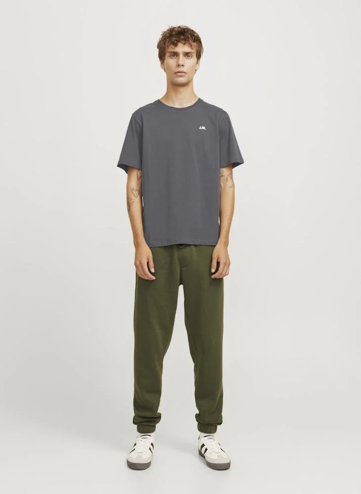 ج ج ريبل من جاك و جونز Jrebrebel Logo Tee Ss Crew Neck T-Shirt