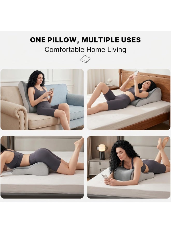 Jourvent Multipurpose Leg Elevation Pillow Lumbar Pillow Sleeping Pillow Portable Cushion Body Pillow For Sleeping Leg Elevation Bed Sofa Travel Camping - Image 5