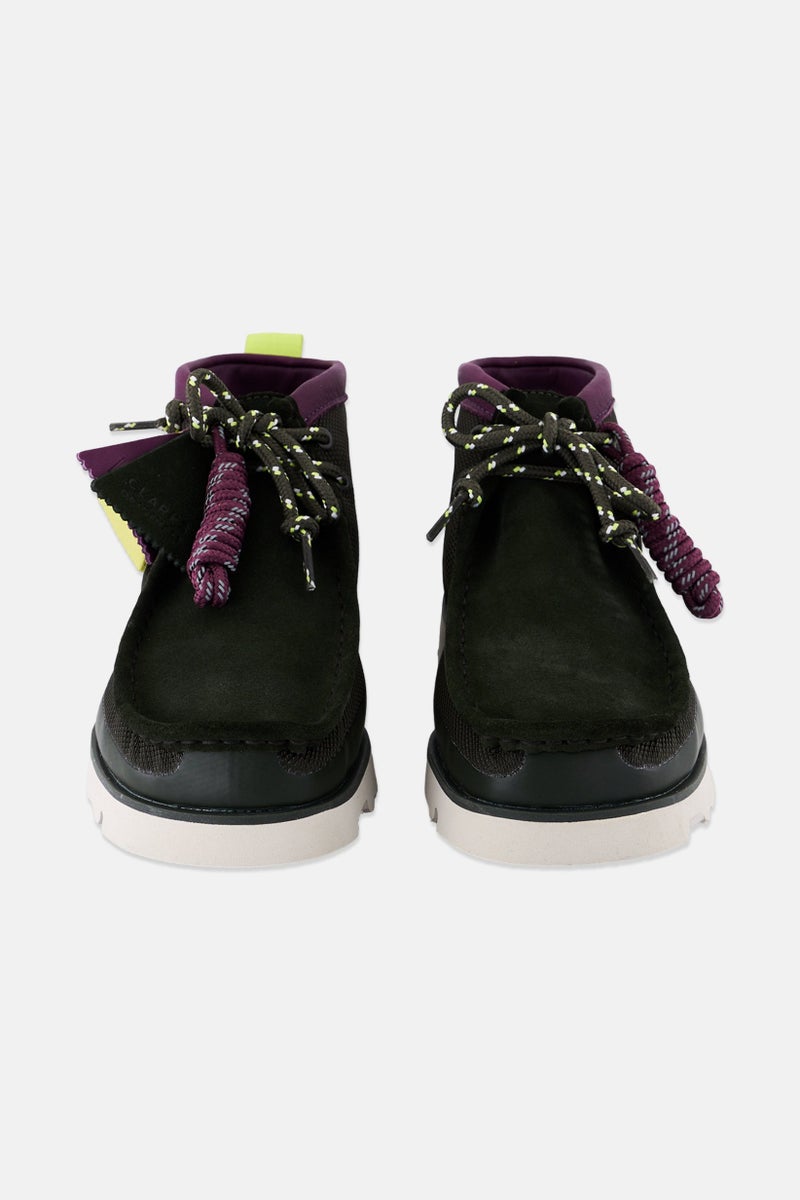 clarks أحذية كاحل للرجال من وولابي 2.0 GTX، لون أخضر داكن - Image 4