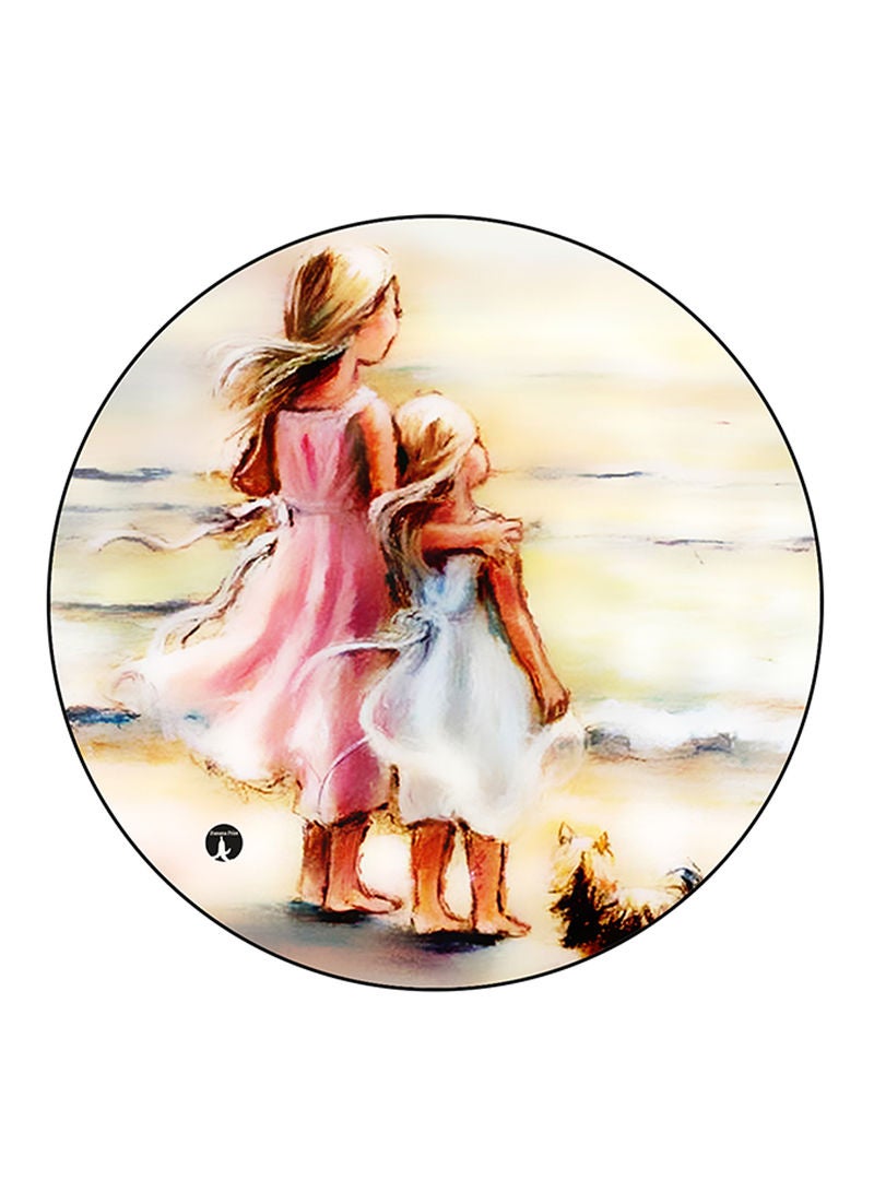 RKN Girls Printed Mouse Pad Multicolour
