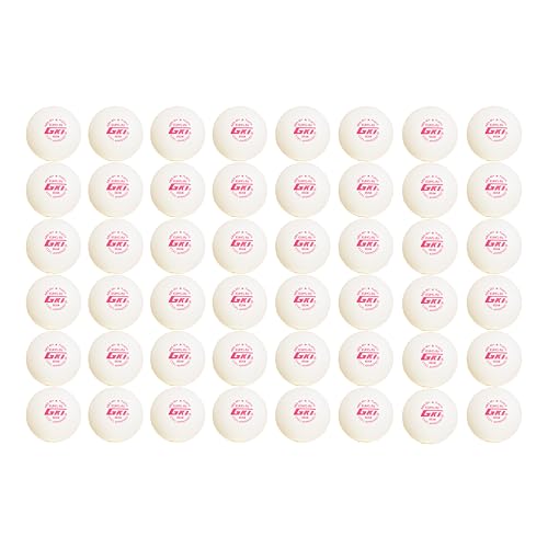 GKI KUNG-FU ABS Plastic 40+ Table Tennis Ball, Pack of 48 (White) - Regular Size - Image 2