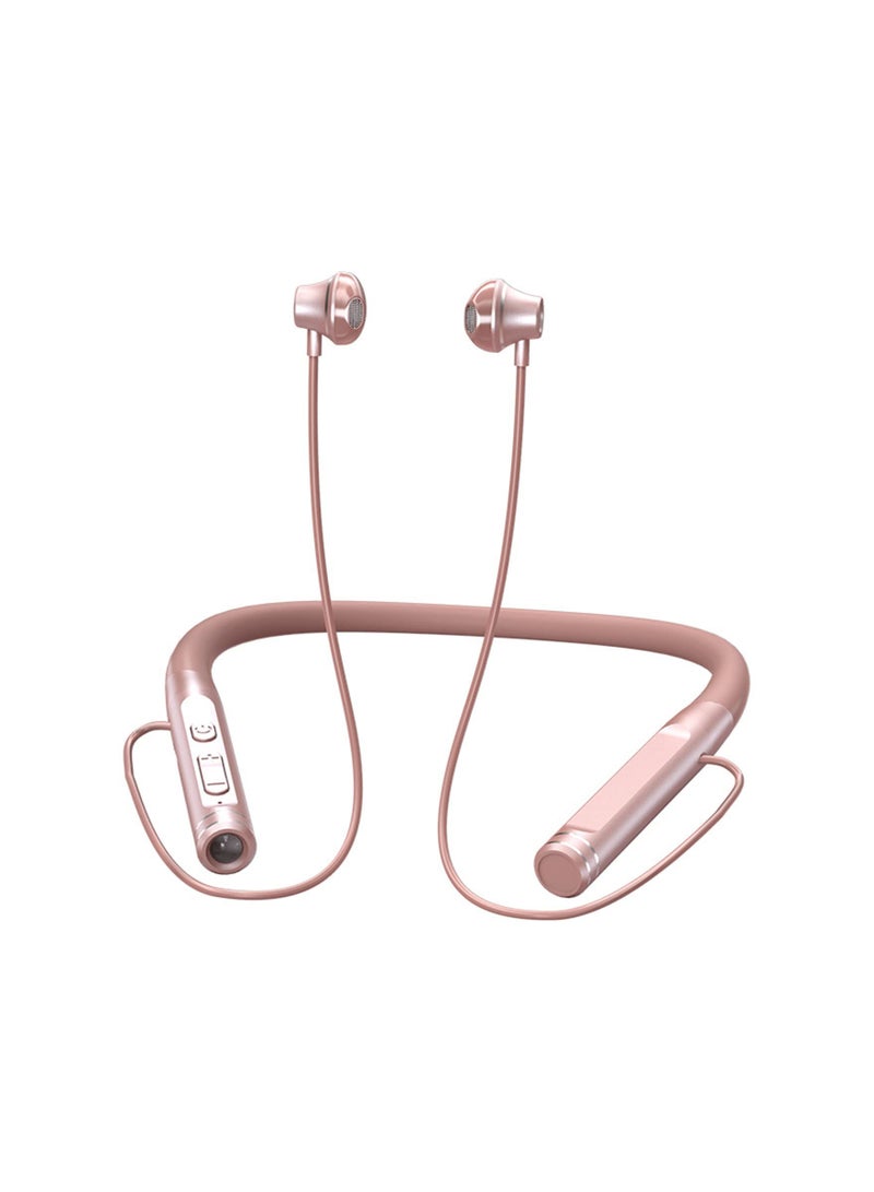 SYOSI Neckband Bluetooth Headphones, Wireless Earbuds with Microphone Flashlight Around The Neck Waterproof Sport Headset Noise Cancelling Ear Buds 120H Playtime for Running Cycling - Image 1