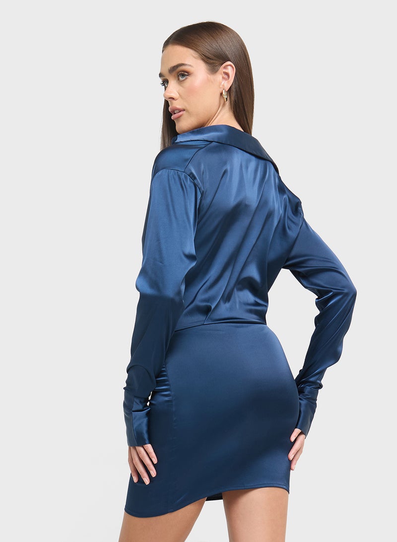 Ginger Cowl Neck Dress - Image 2