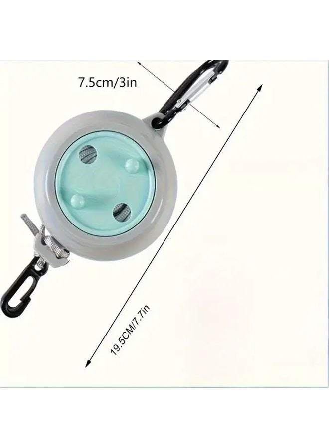 32 Feet Orange Retractable Portable Camping Clothesline For Outdoor Travel Fishing - Image 4