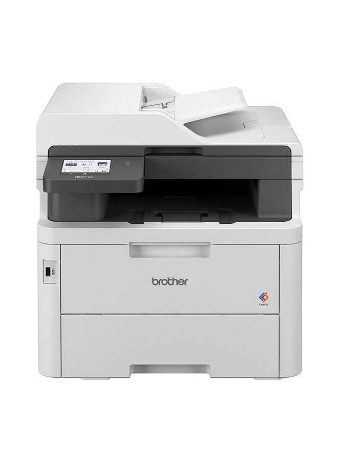 brother MFC-L3760CDW Color Laser Printer, Fast & Compact Colour Laser LED Multi-Function Printer for Office White - Image 1