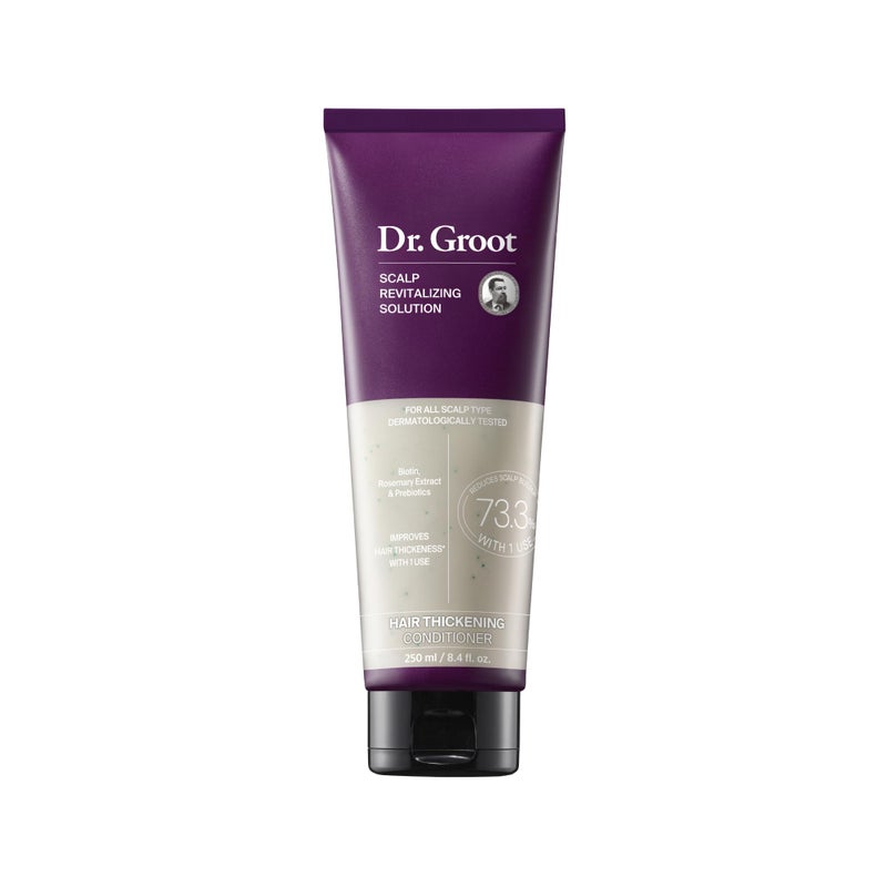Dr.Groot Dr. Groot Hair Thickening Conditioner For Hair loss, Thinning Hair, Korean Hair Care, Biotin Scalp Treatment, Clinically Tested, Thicker Hair, Reduces Oil - Image 1