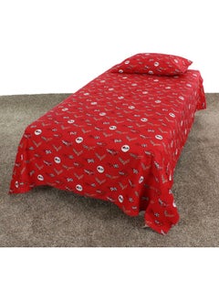 College Covers College Covers Corvette Sheet Set, Twin, Red  - Image 1