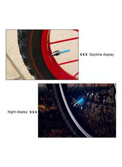 Y&D LED Bike Car Bicycle Motorcycle Wheel Light, Tyre Valve Cap Light Waterproof for Mountain City Foldable Front and Rear (20 PCS)  - Image 4