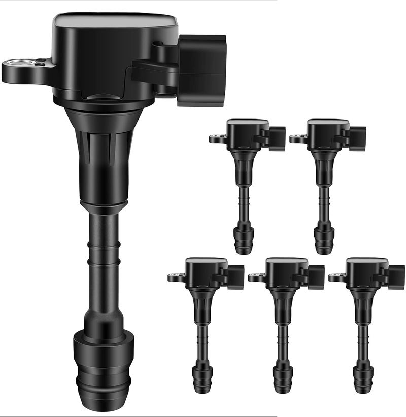 OCPTY Set of 6 Ignition Coils Pack for Nissan 350Z Infiniti G35/M35/FX35 3.5L (2003-2008) - Image 1