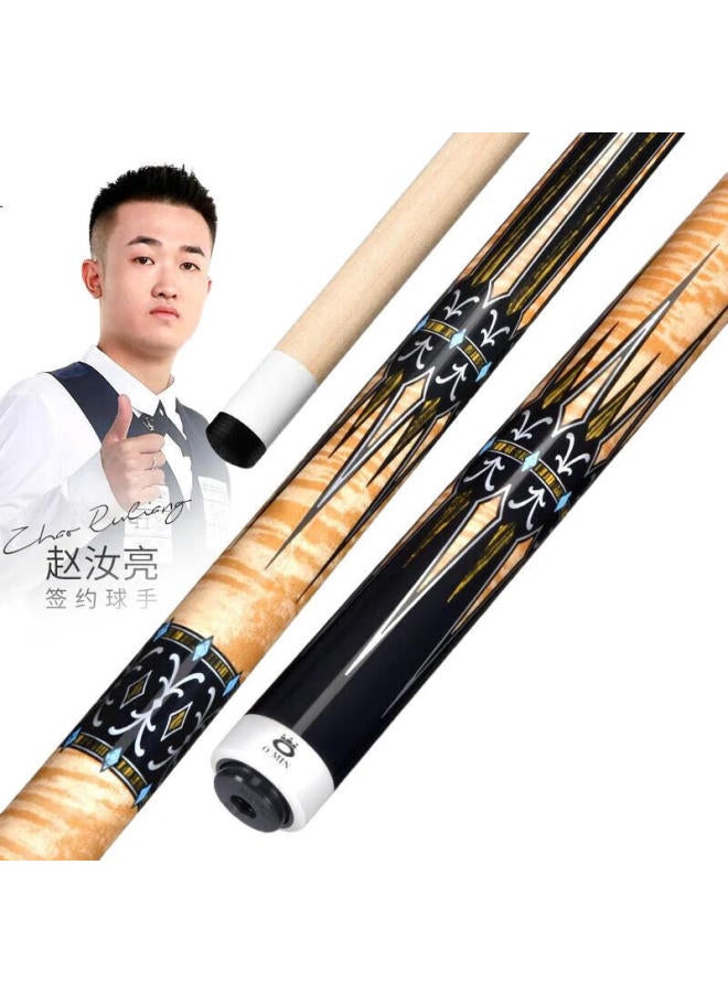 O'MIN Aomi Haihuang Zhiren Pool Cue, Big Head Nine-Ball Cue, Black 8-Ball Cue, American Pool Cue, Eight-Ball Black Eight Cue, Barrel Set - Image 1